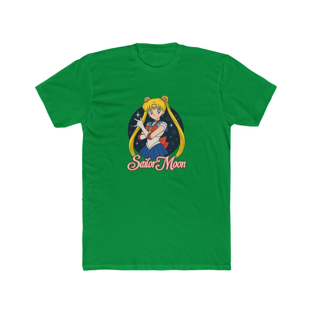 Pretty Guardian Sailor Moon Star Bubbles Crop T-Shirt - alternate angle 3, merchandise