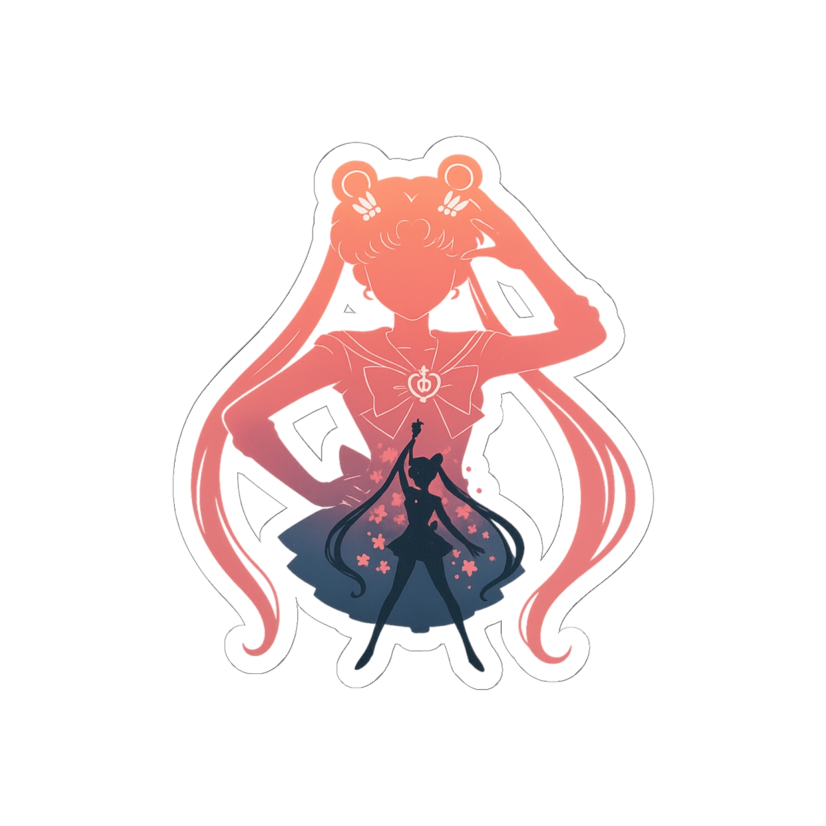 Princess Usagi Tsukino Sticker | Cute Anime Vinyl Decal