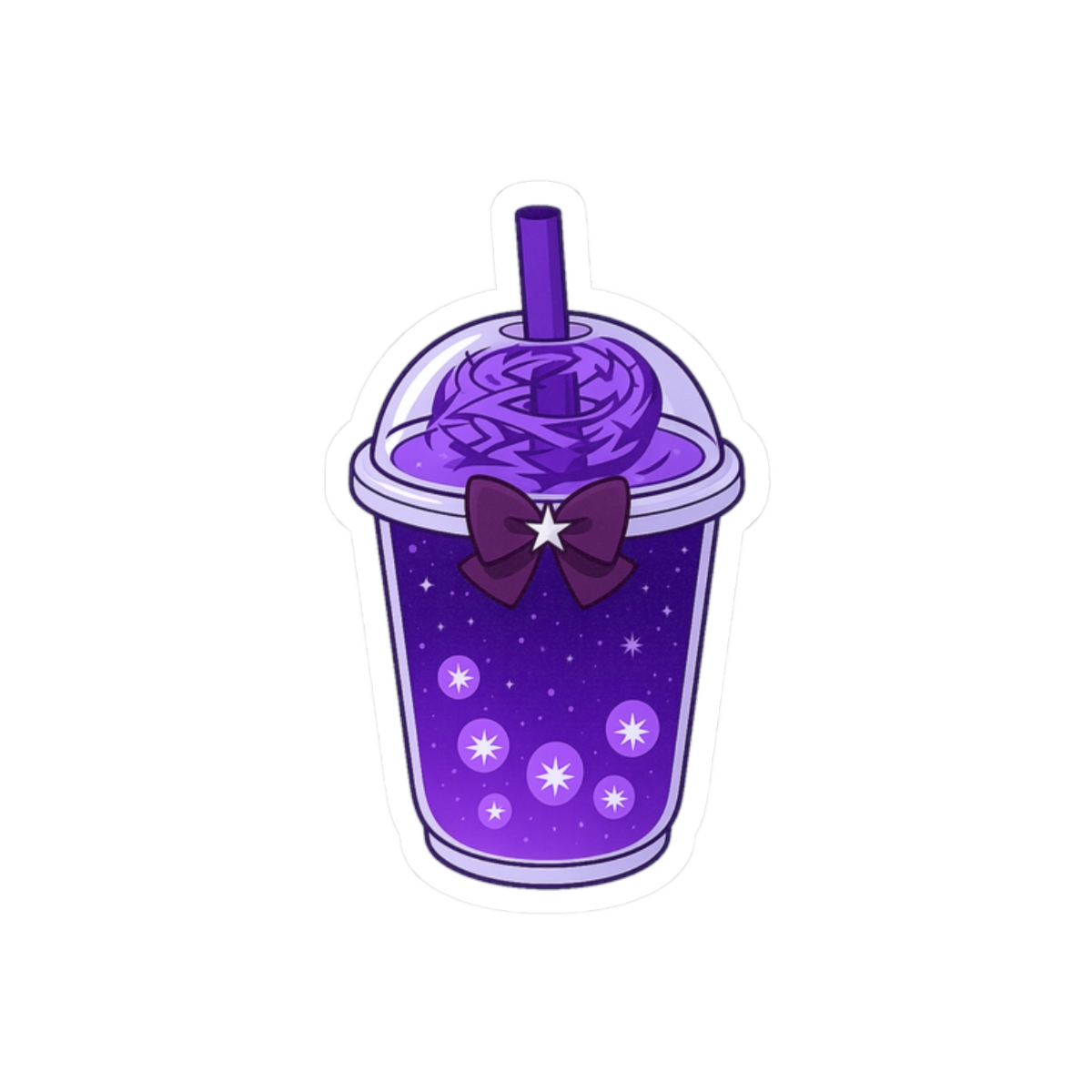 Sailor Saturn Boba Sticker | Cute Anime Vinyl Decal - alternate angle 3, merchandise