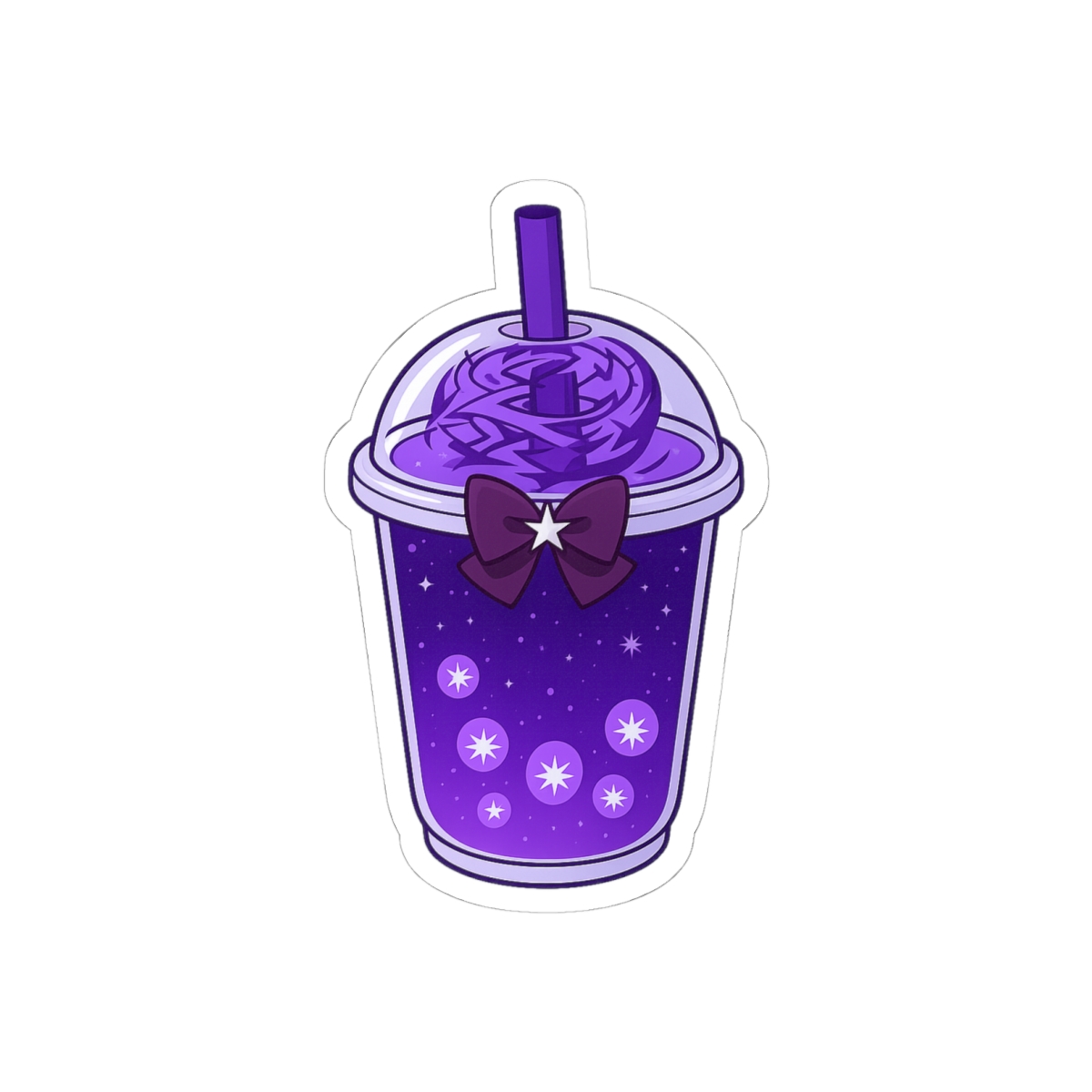 Sailor Saturn Boba Sticker | Cute Anime Vinyl Decal