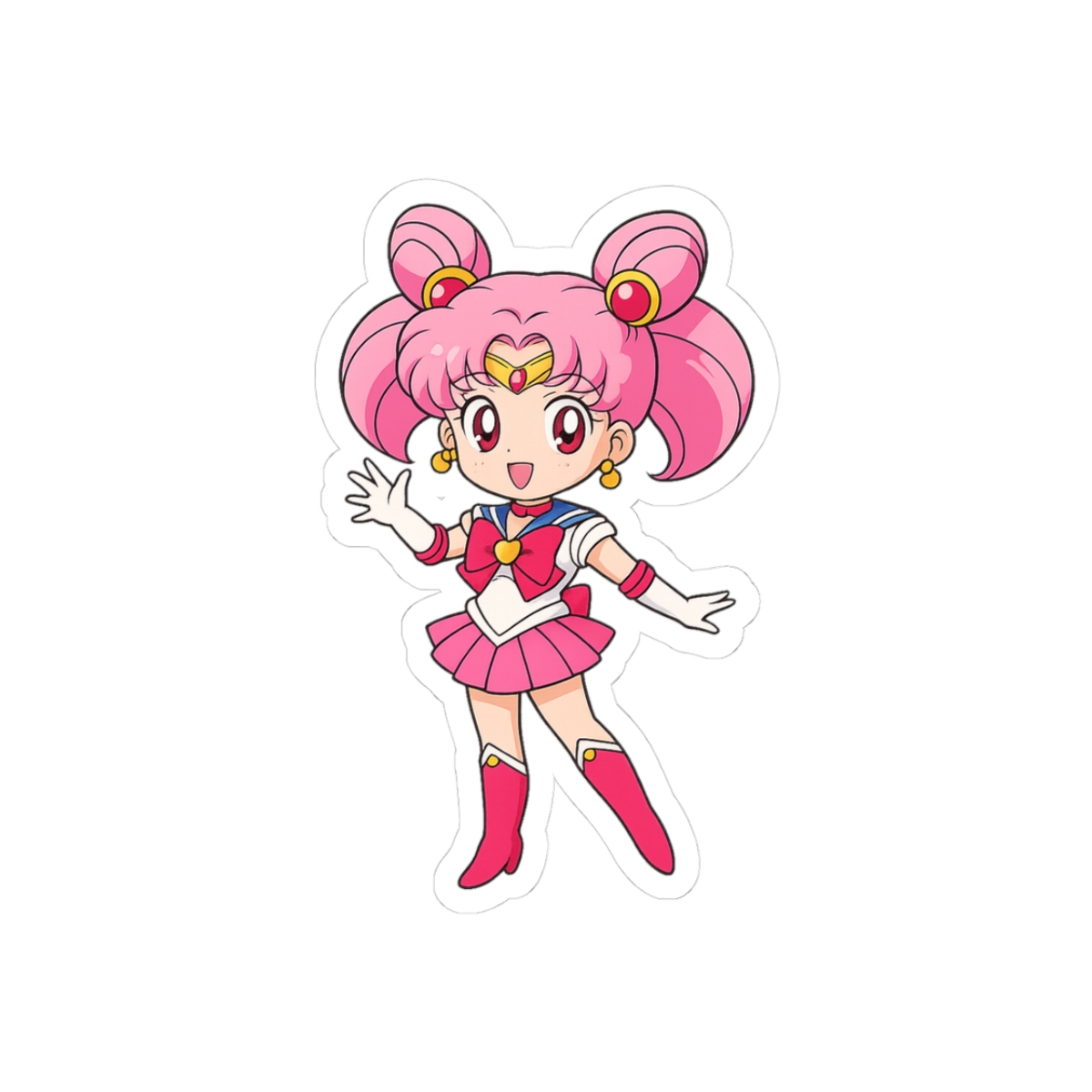 Sailor Chibi Moon Sticker | Cute Chibi Vinyl Decal