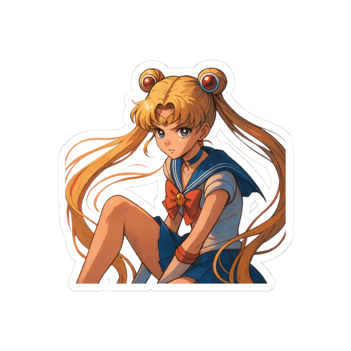 Sailor Moon Anime Sticker | Cute Vinyl Decal