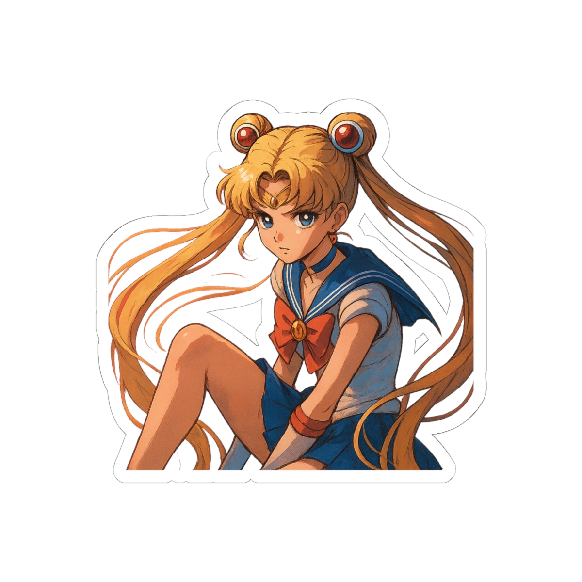 Sailor Moon Anime Sticker | Cute Vinyl Decal