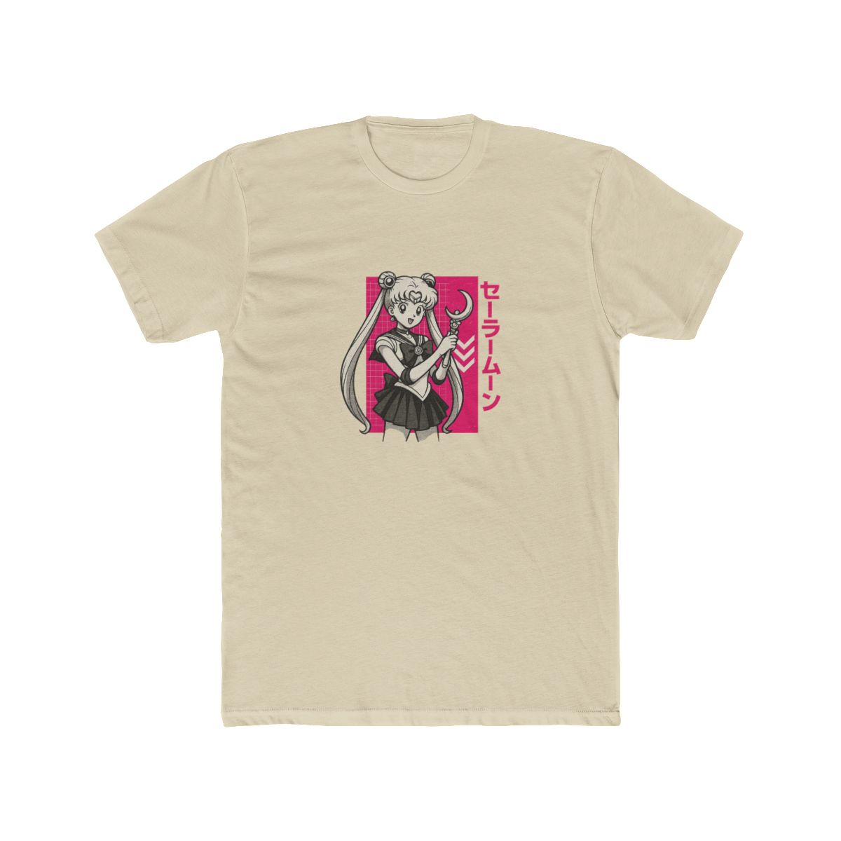 Sailor Moon Anime Star Edition Magenta T-Shirt - alternate angle 5, merchandise