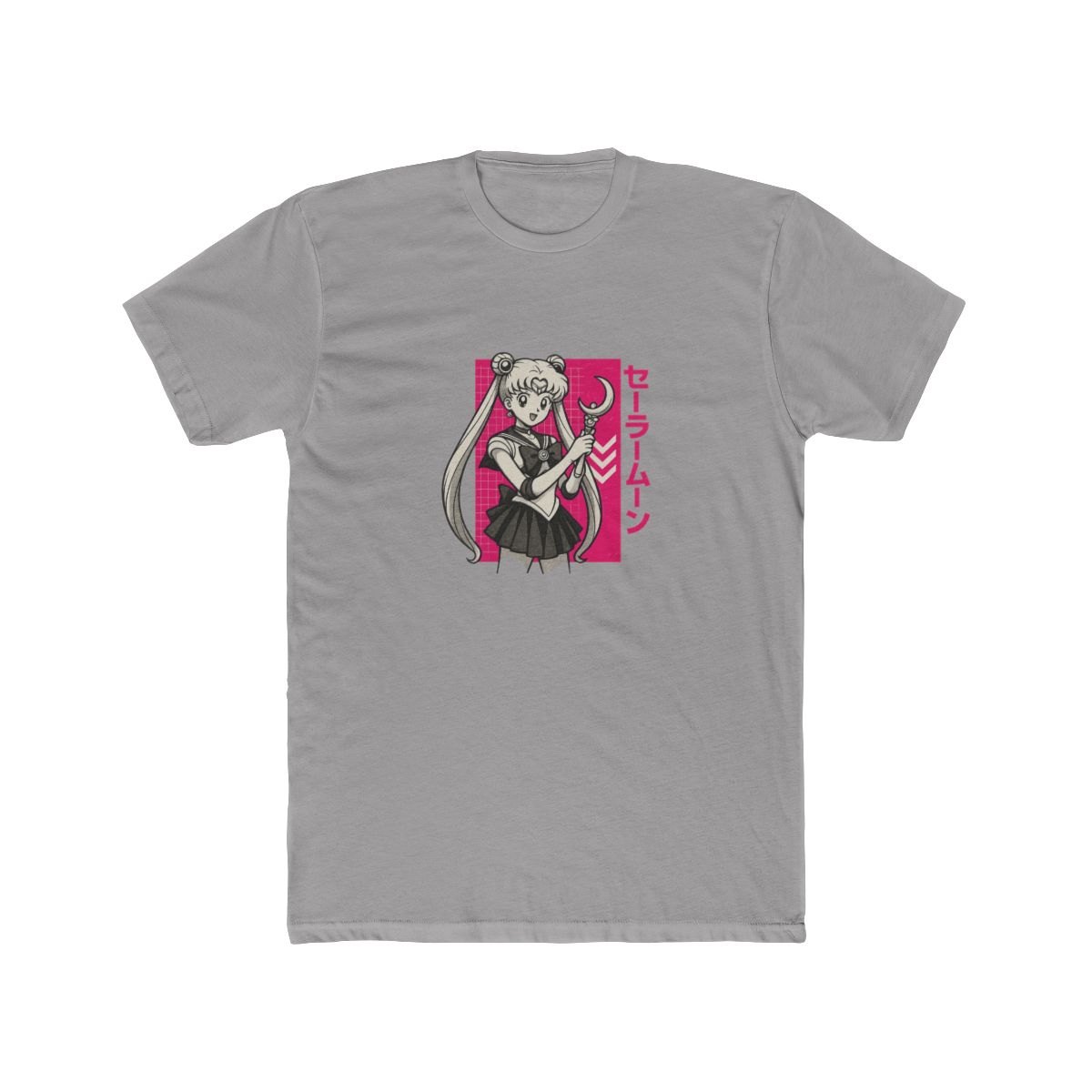 Sailor Moon Anime Star Edition Magenta T-Shirt - alternate angle 3, merchandise