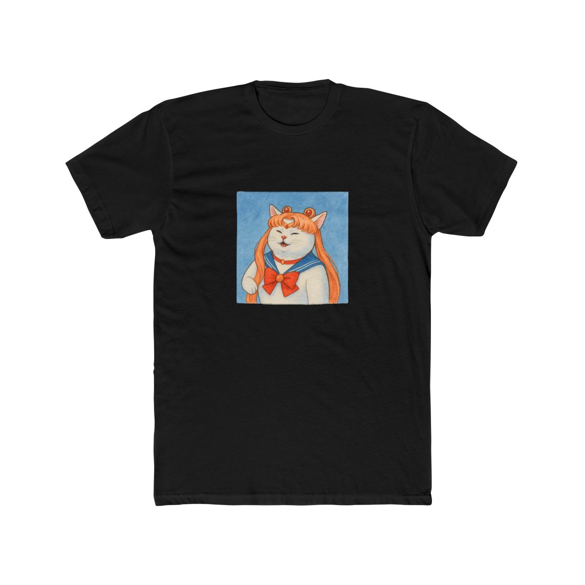 Sailor Meoown Feline Hero Pun T-Shirt