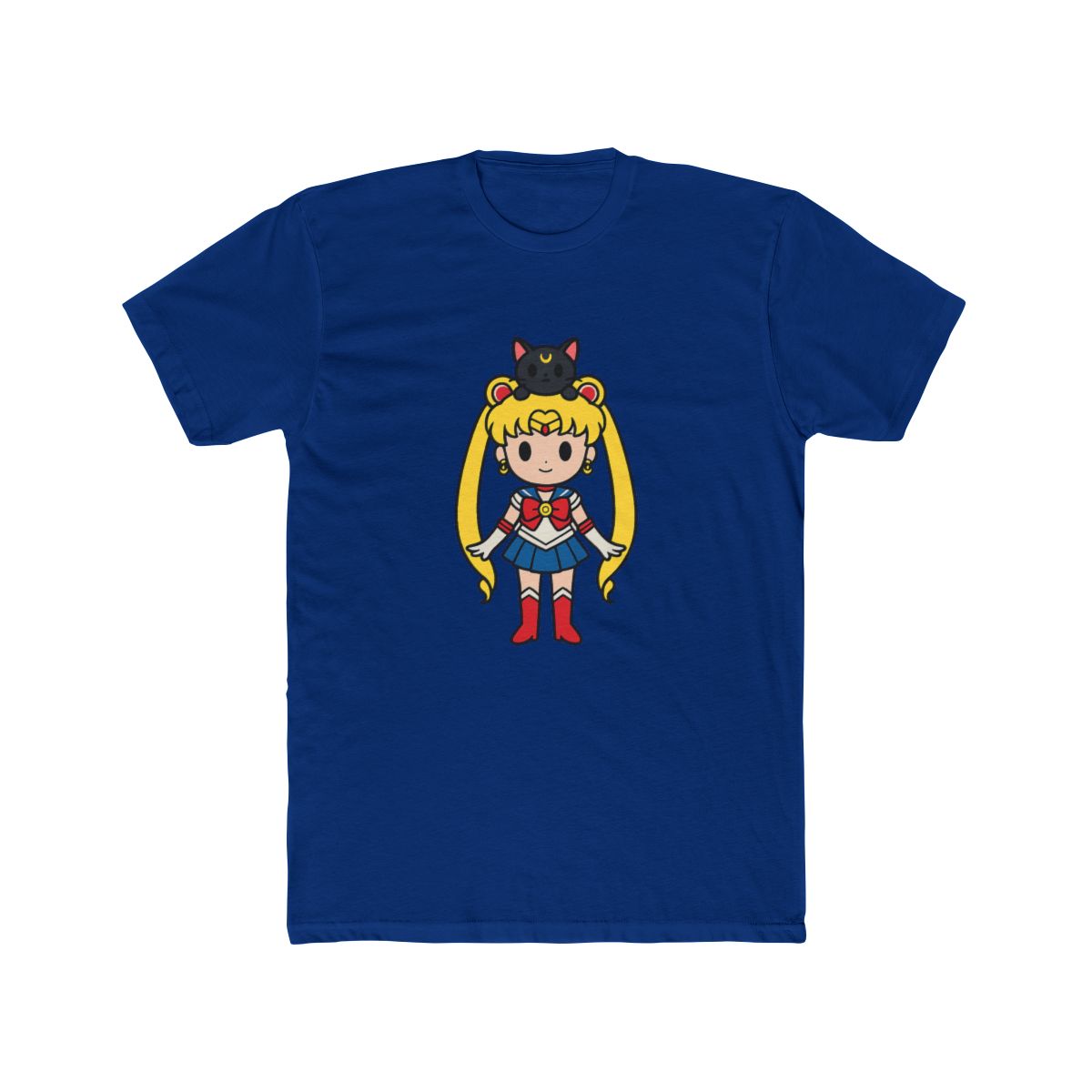 Adorable Chibi Usagi Sailor Moon T-Shirt - alternate angle 2, merchandise