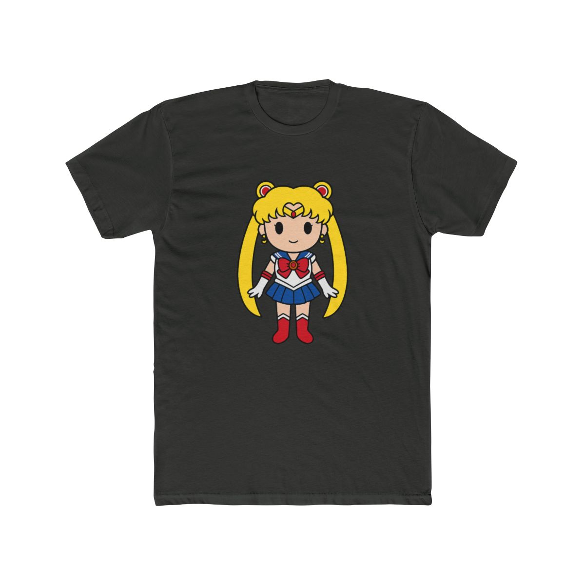 Sailor Moon Usagi Tsukino Vibrant Portrait T-Shirt - alternate angle 3, merchandise