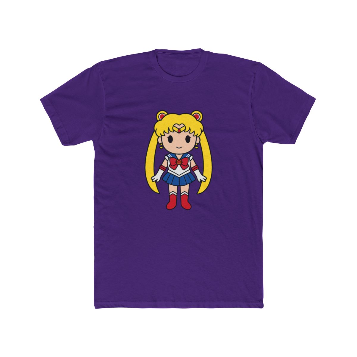 Sailor Moon Usagi Tsukino Vibrant Portrait T-Shirt - alternate angle 2, merchandise