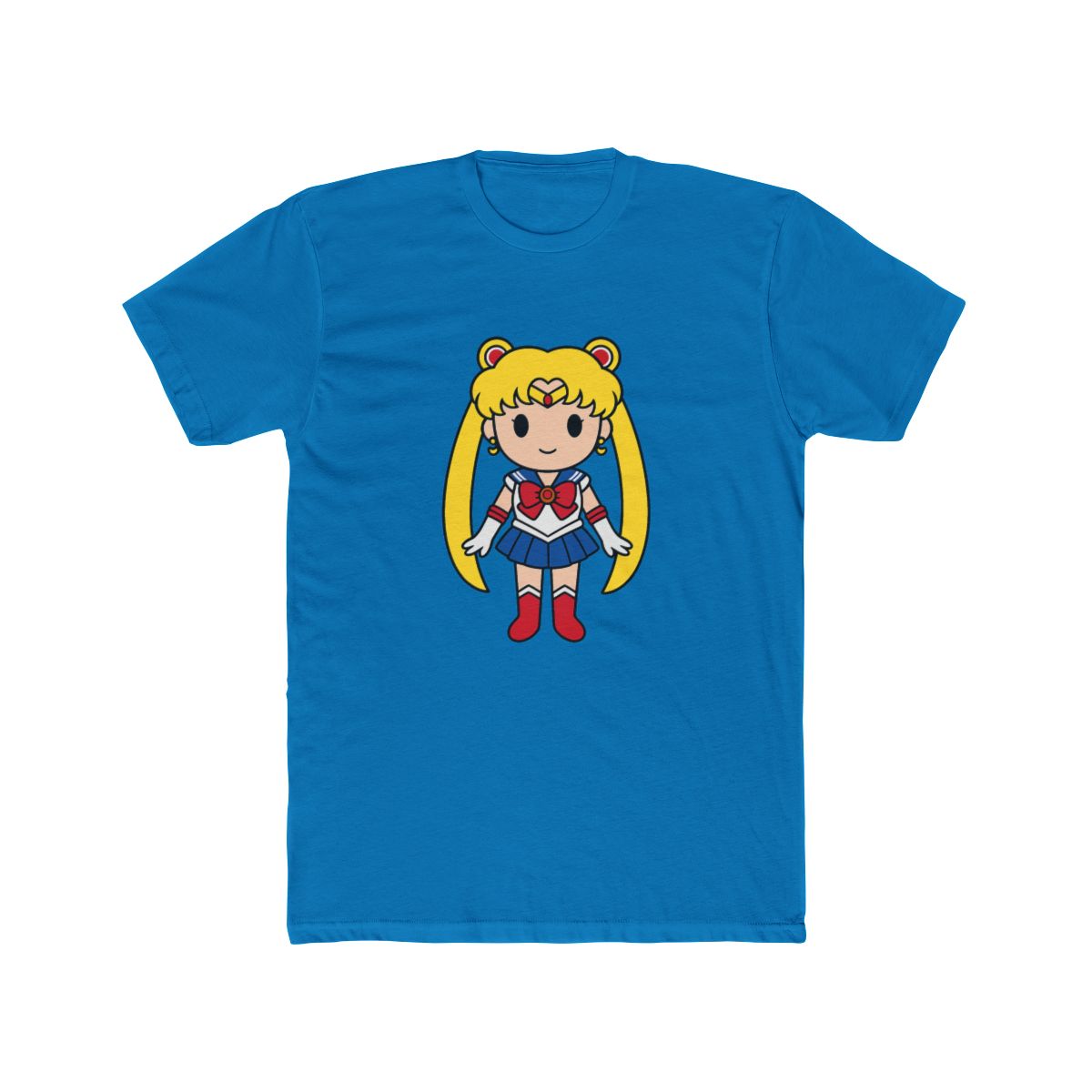 Sailor Moon Usagi Tsukino Vibrant Portrait T-Shirt - alternate angle 4, merchandise