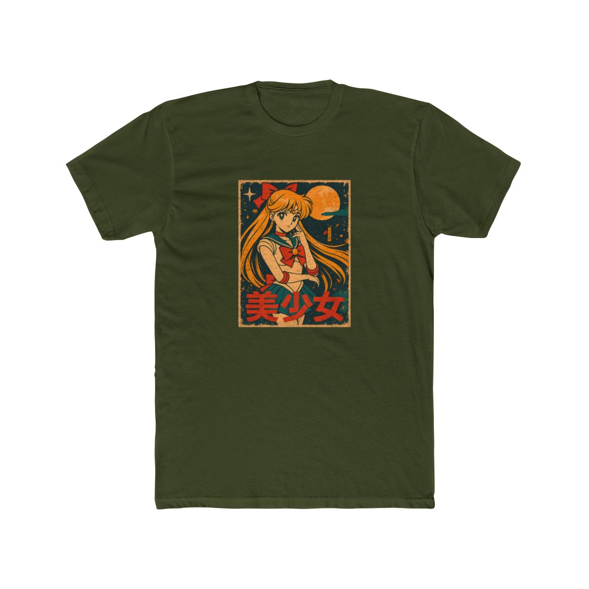 Sailor Venus Vintage Anime Poster T-Shirt - Official T-Shirts merchandise