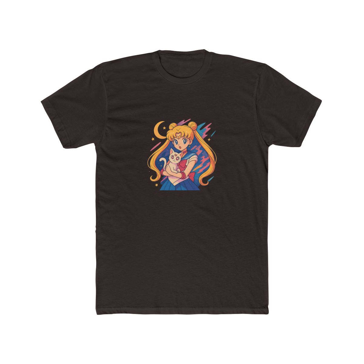 Sailor Moon Anime Heroine Graphic T-Shirt - alternate angle 2, merchandise