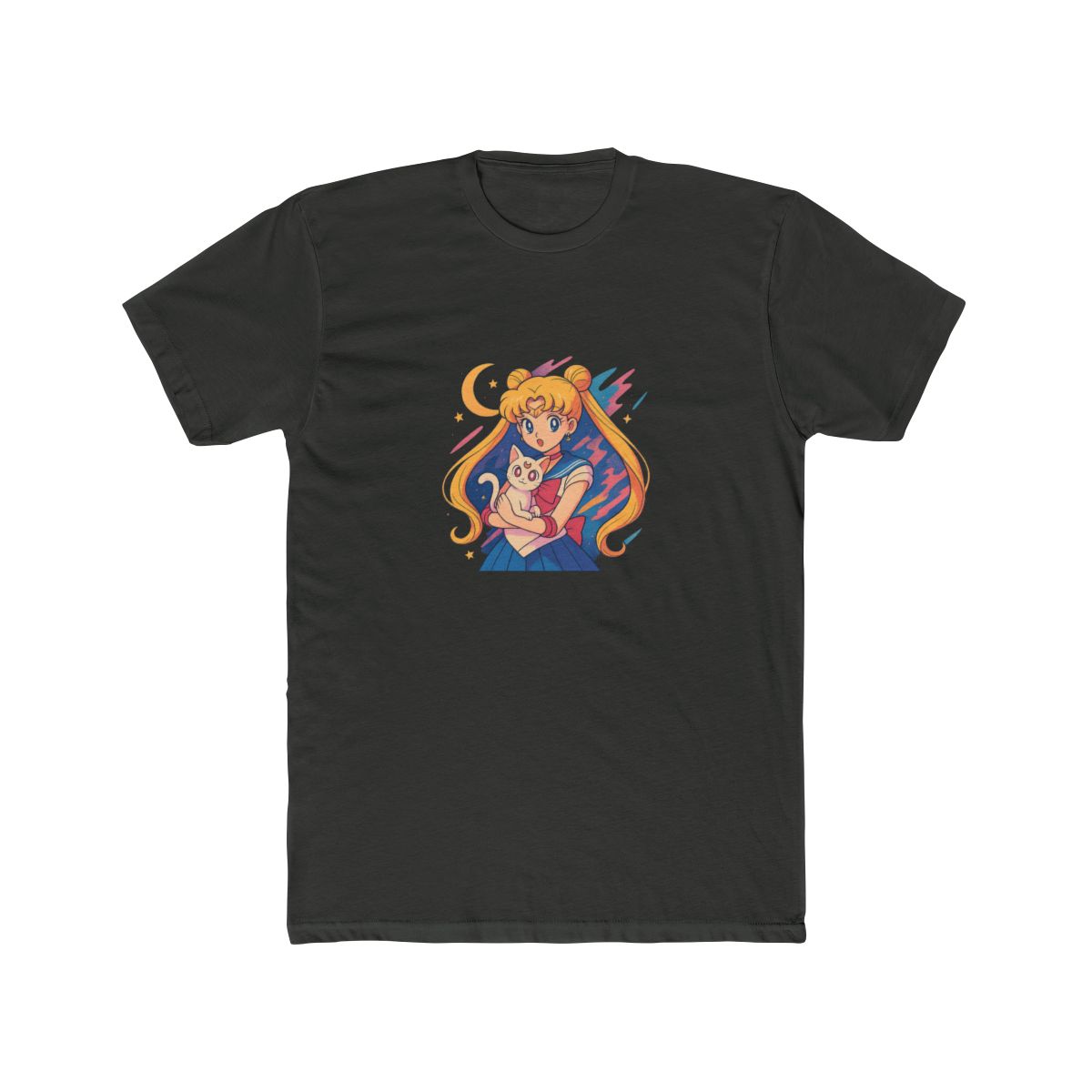 Sailor Moon Anime Heroine Graphic T-Shirt - alternate angle 5, merchandise