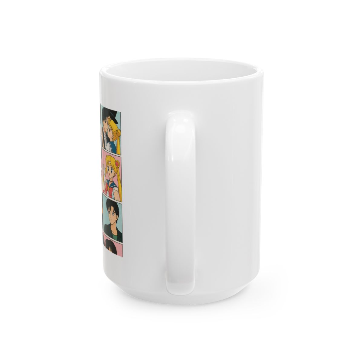 Sailor Moon Justice Oath | Anime Coffee Mug, Otaku Fan Gift, Sailor Cup - alternate angle 5, merchandise