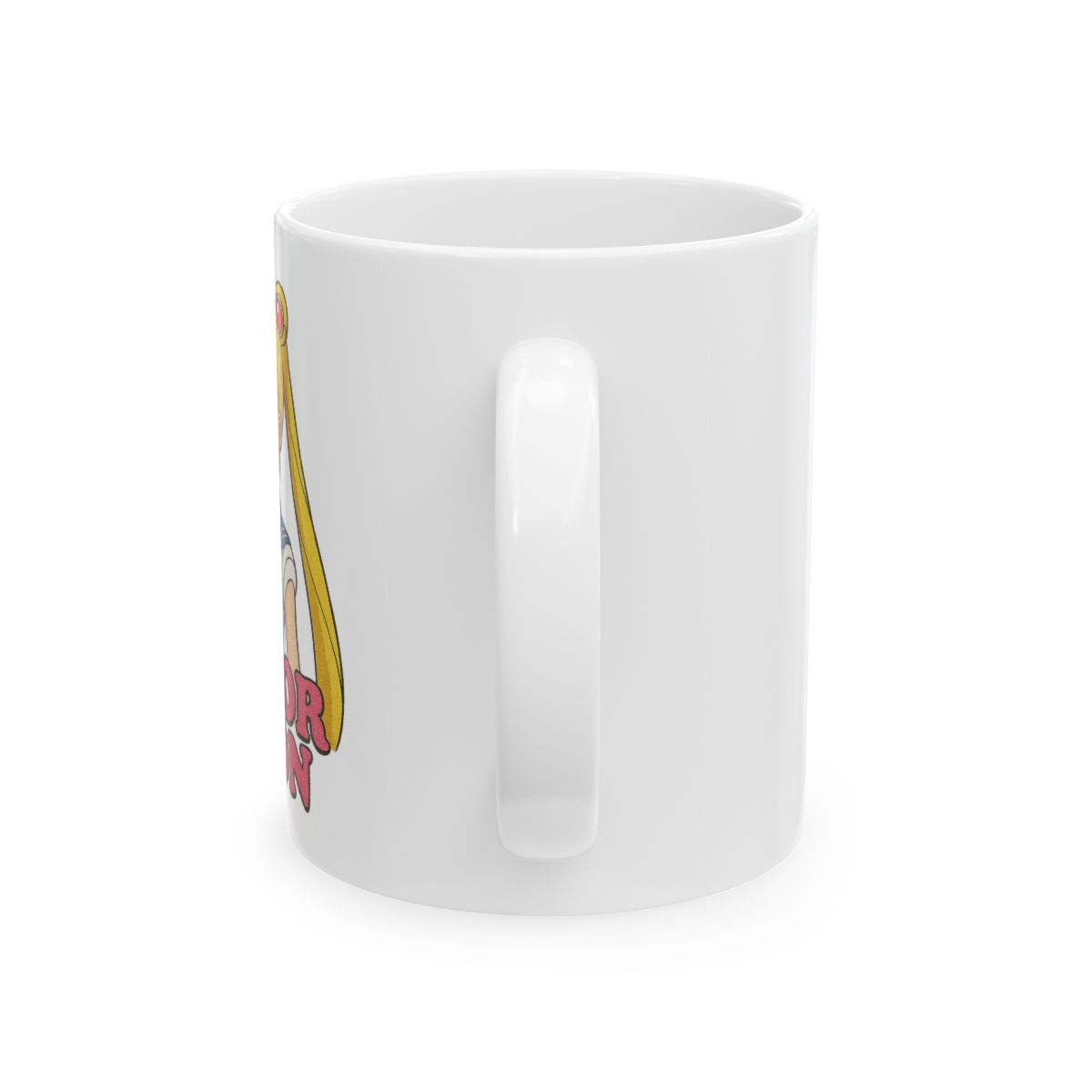 Usagi Serena 90s Sparkle | Sailor Moon Mug, Anime Coffee Cup, Magical Girl Gift - alternate angle 3, merchandise