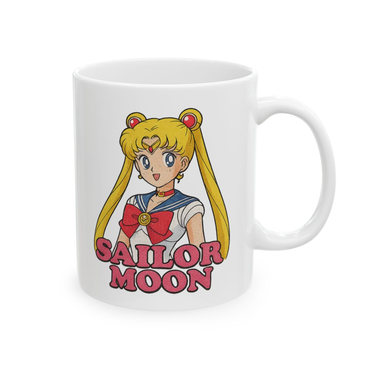 Usagi Serena 90s Sparkle | Sailor Moon Mug, Anime Coffee Cup, Magical Girl Gift