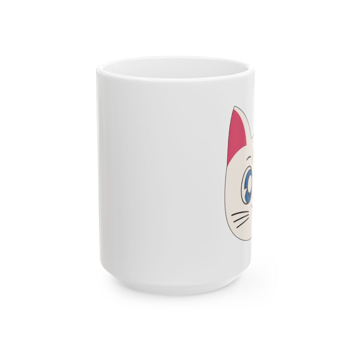 Pretty Guardian Sailor Moon Artemis Figural Mug - alternate angle 2, merchandise