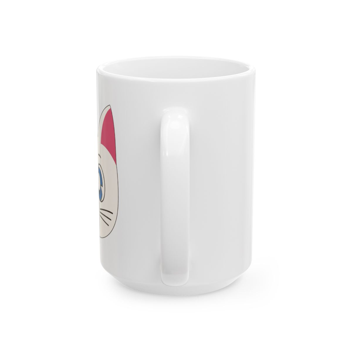 Pretty Guardian Sailor Moon Artemis Figural Mug - alternate angle 5, merchandise