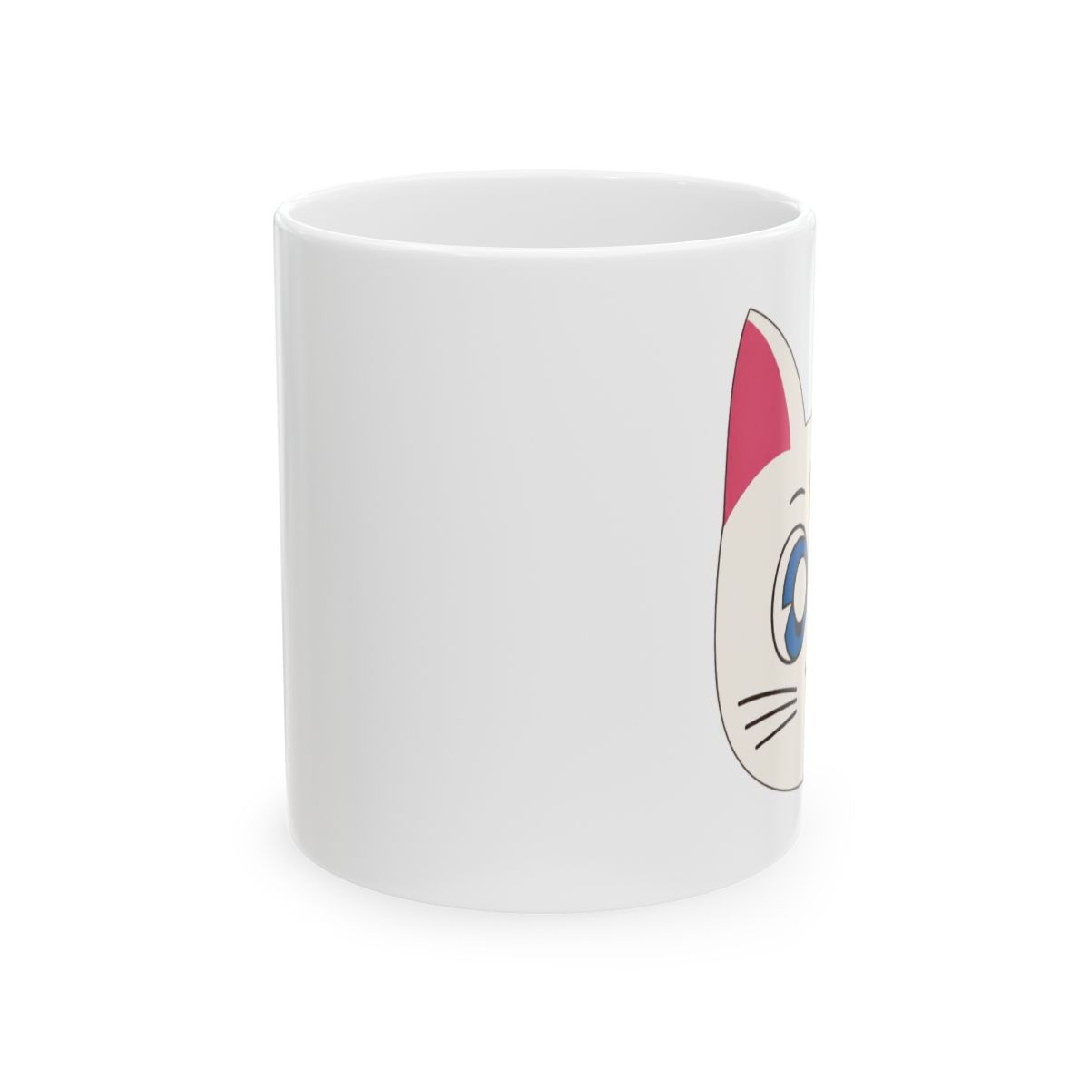 Pretty Guardian Sailor Moon Artemis Figural Mug - alternate angle 1, merchandise