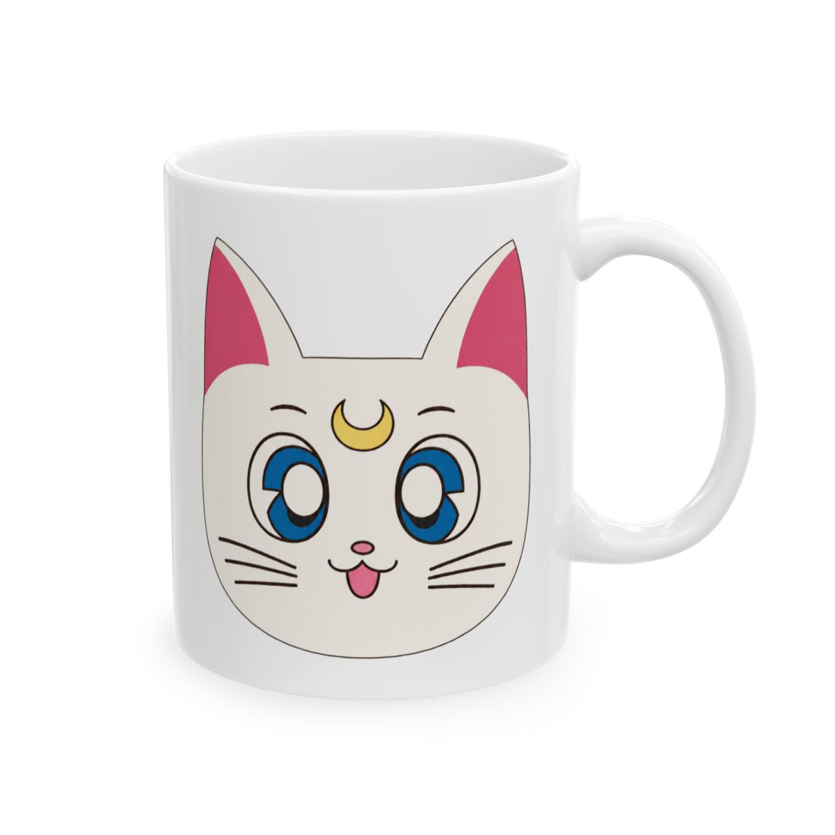 Pretty Guardian Sailor Moon Artemis Figural Mug