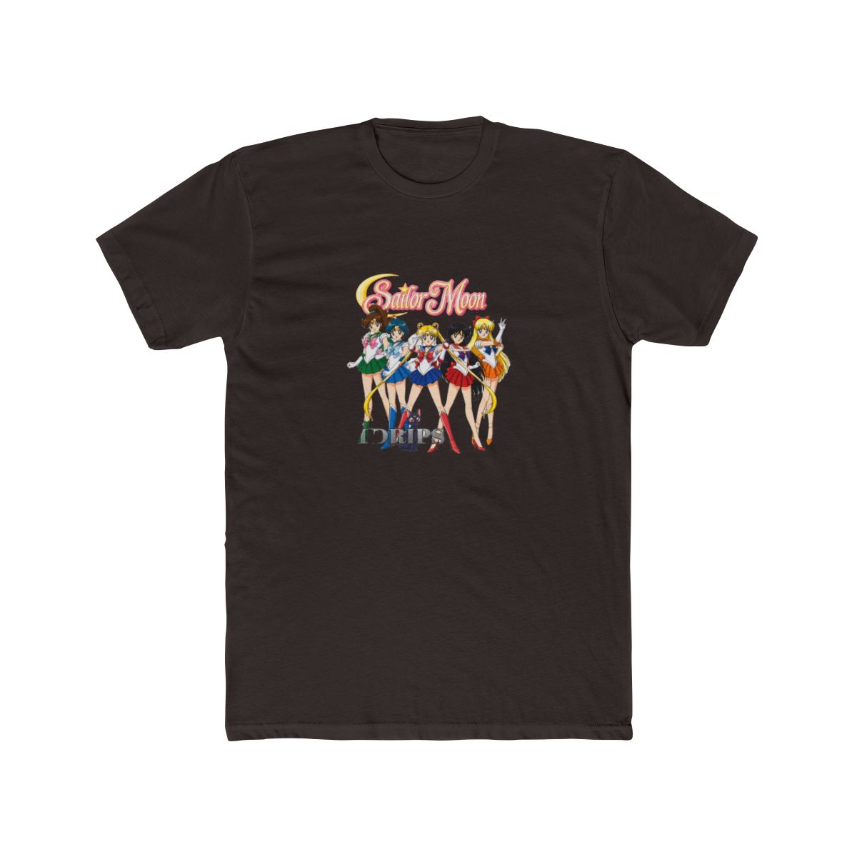 Sailor Moon "T vibrant characters includes" Unisex Tee - alternate angle 5, merchandise
