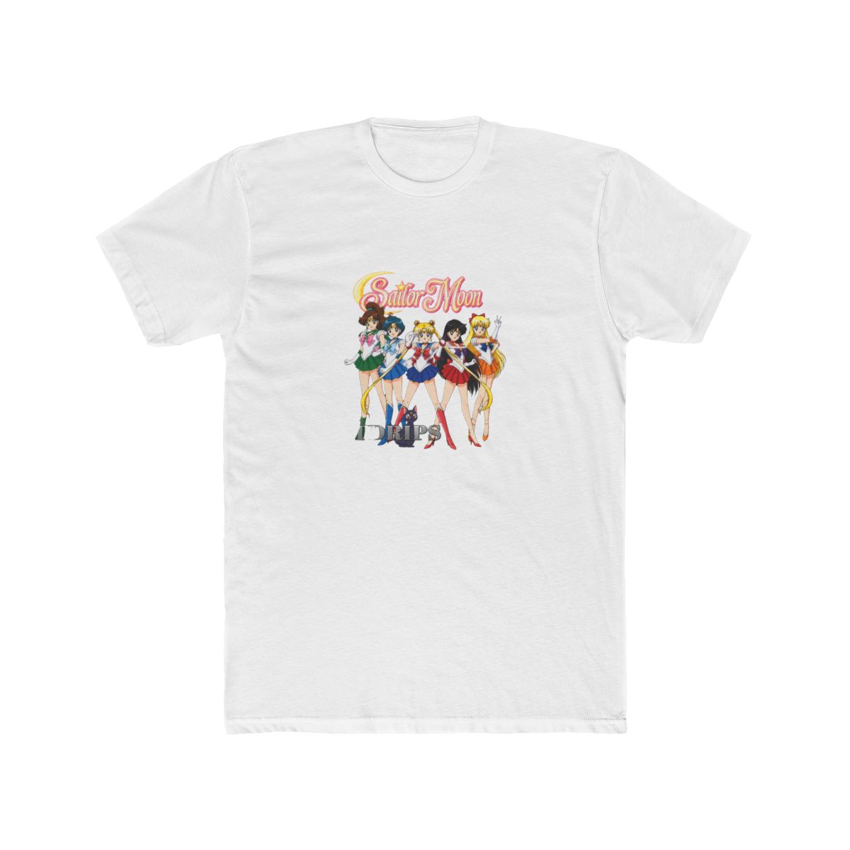 Sailor Moon "T vibrant characters includes" Unisex Tee - alternate angle 3, merchandise