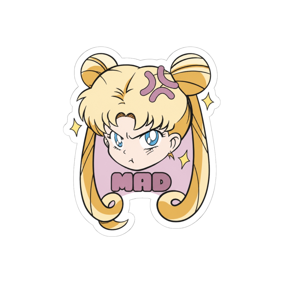 Sailor Mad | Anime | Glossy Vinyl Sticker