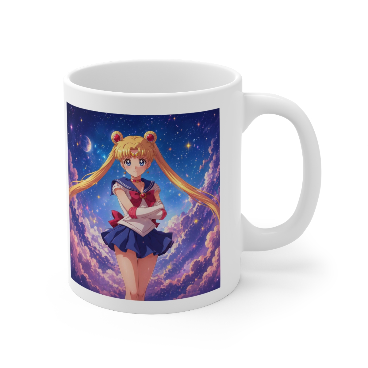 Sailor Moon Ceramic Interior Colourful Illustration Mug