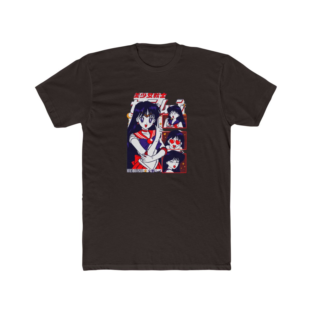 Sailor Mars T Shirt - alternate angle 2, merchandise