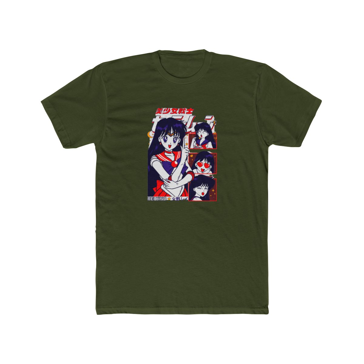 Sailor Mars T Shirt - alternate angle 4, merchandise