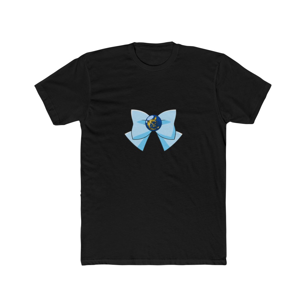 Sailor Mercury Bow T Shirt - alternate angle 3, merchandise