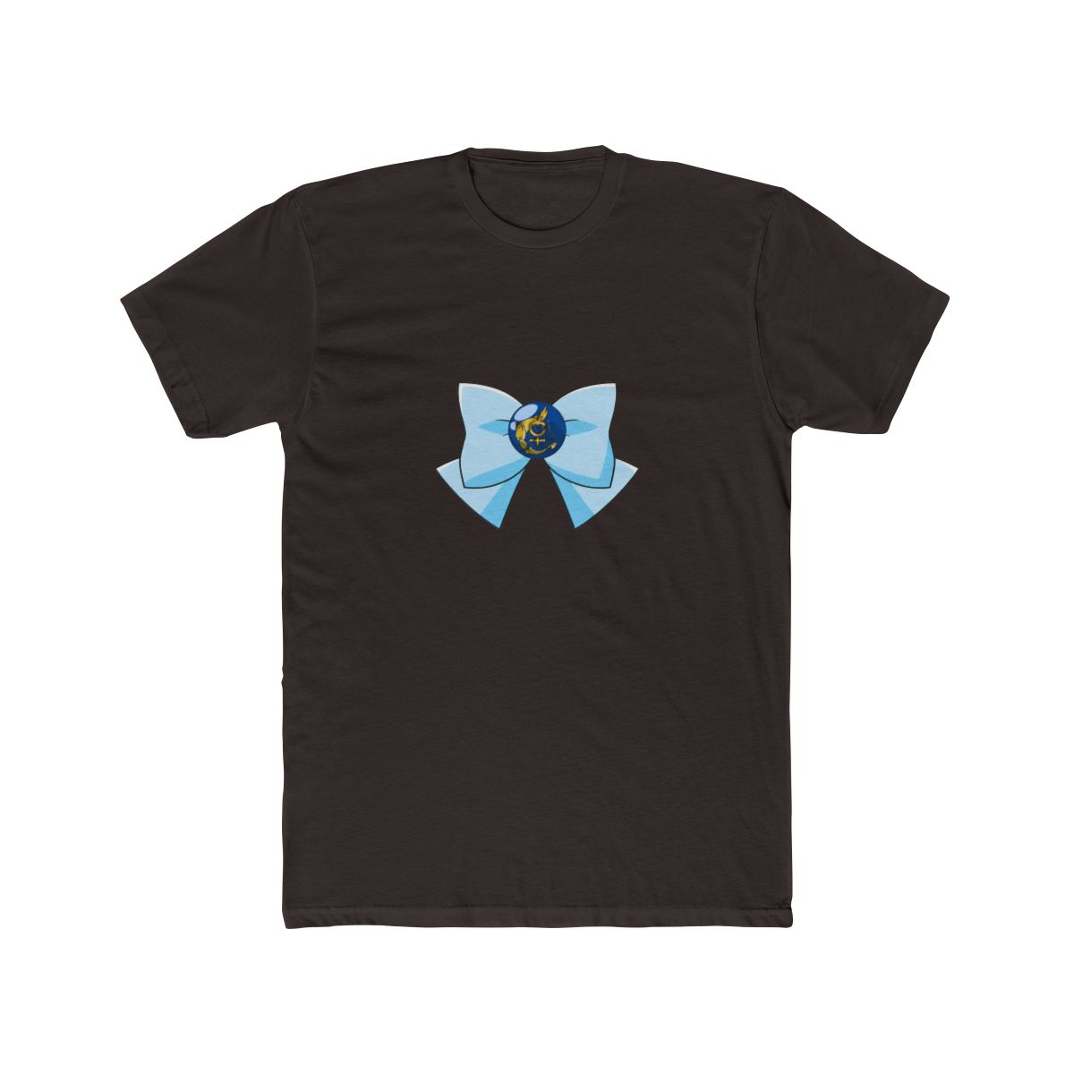 Sailor Mercury Bow T Shirt - alternate angle 2, merchandise
