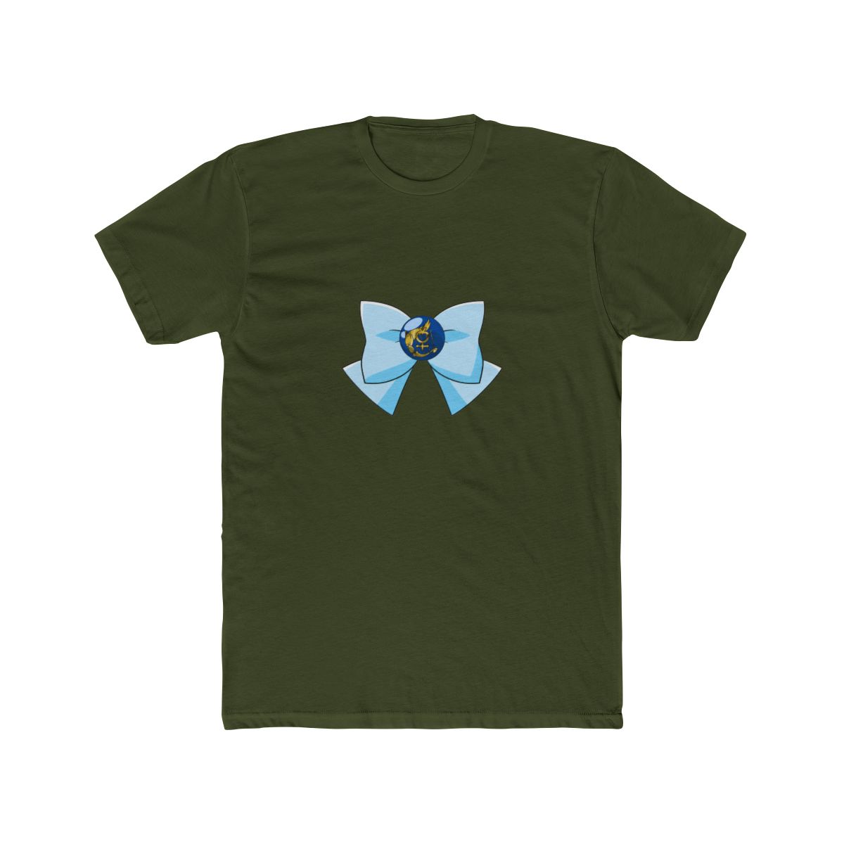 Sailor Mercury Bow T Shirt - alternate angle 5, merchandise