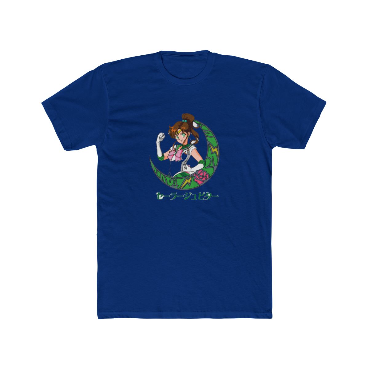 Sailor Jupiter in Crescent Moon - Sailor Moon Anime T Shirt - alternate angle 4, merchandise