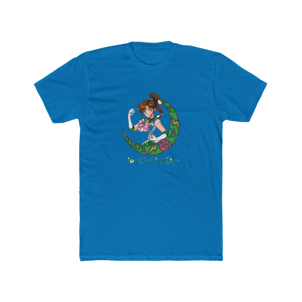 Sailor Jupiter in Crescent Moon - Sailor Moon Anime T Shirt - alternate angle 2, merchandise