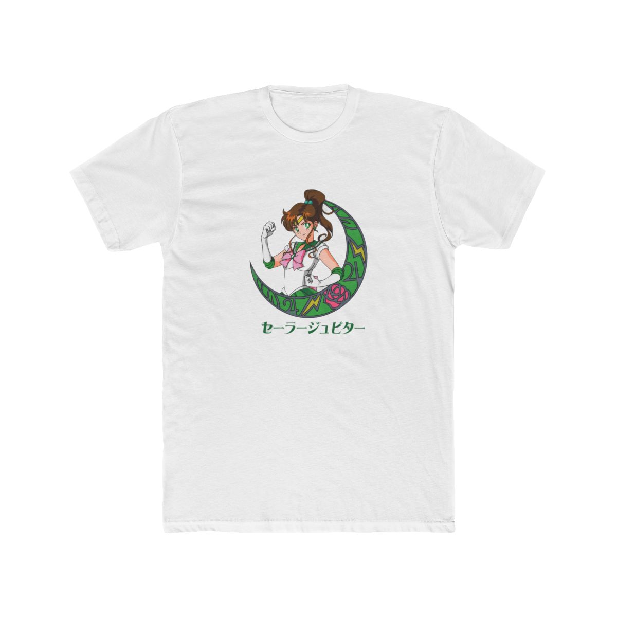 Sailor Jupiter in Crescent Moon - Sailor Moon Anime T Shirt