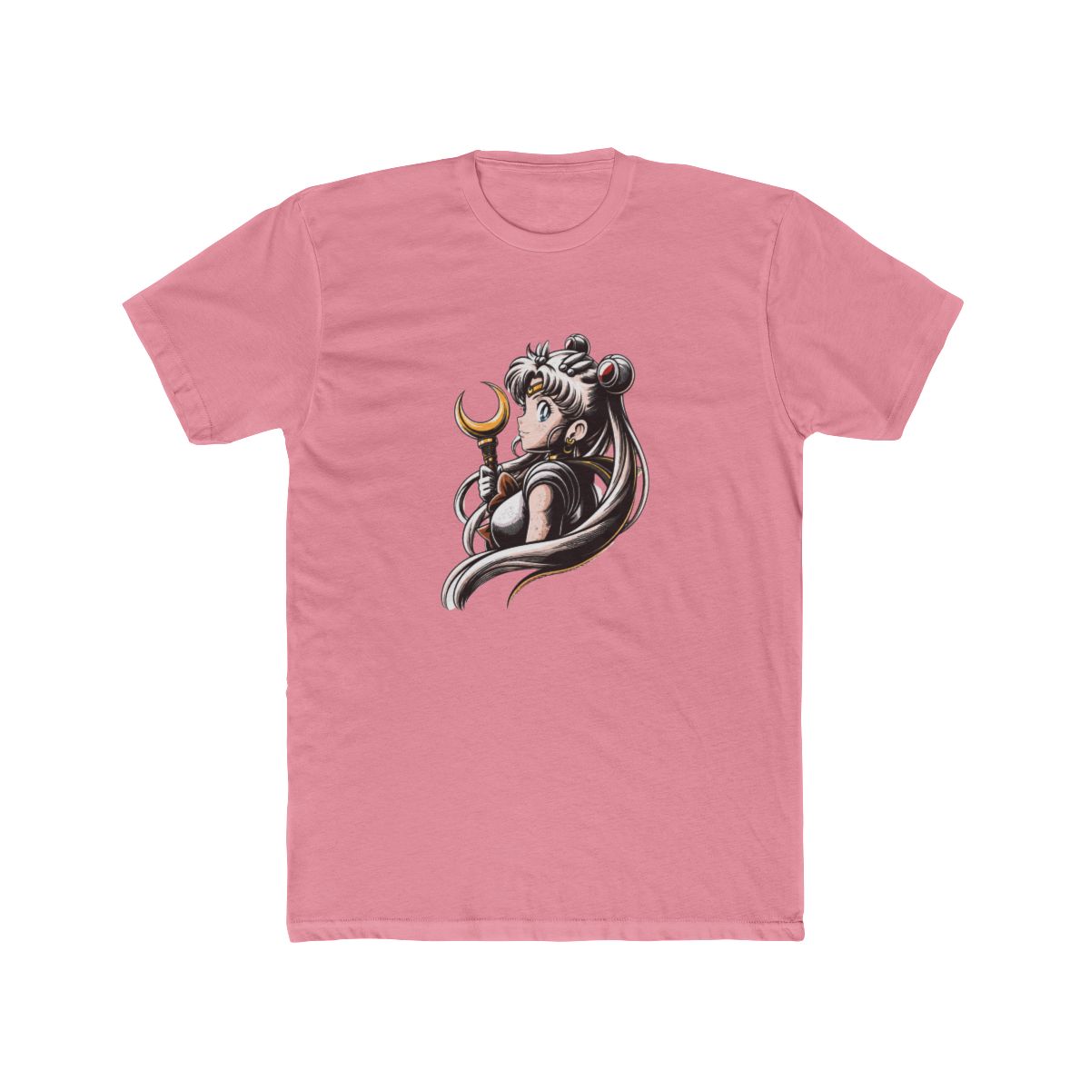 Sailor Moon Crescent Moon Fan Art T Shirt - alternate angle 3, merchandise