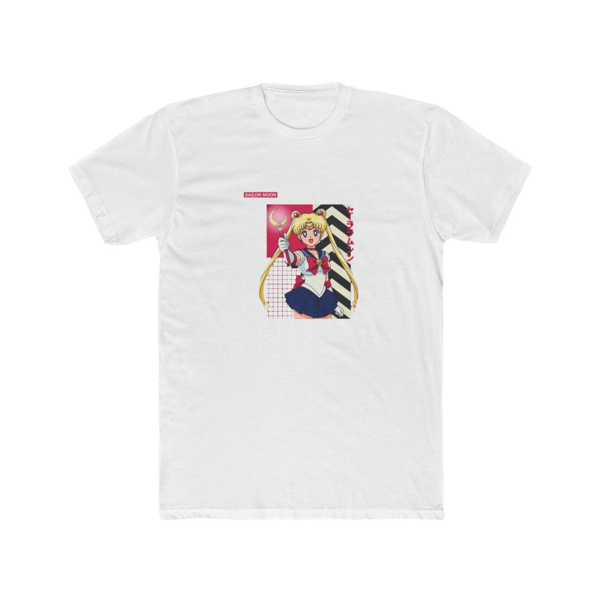 Sailor Moon = SAILOR MOON = Anime Star Edition -Magenta- T Shirt - alternate angle 5, merchandise