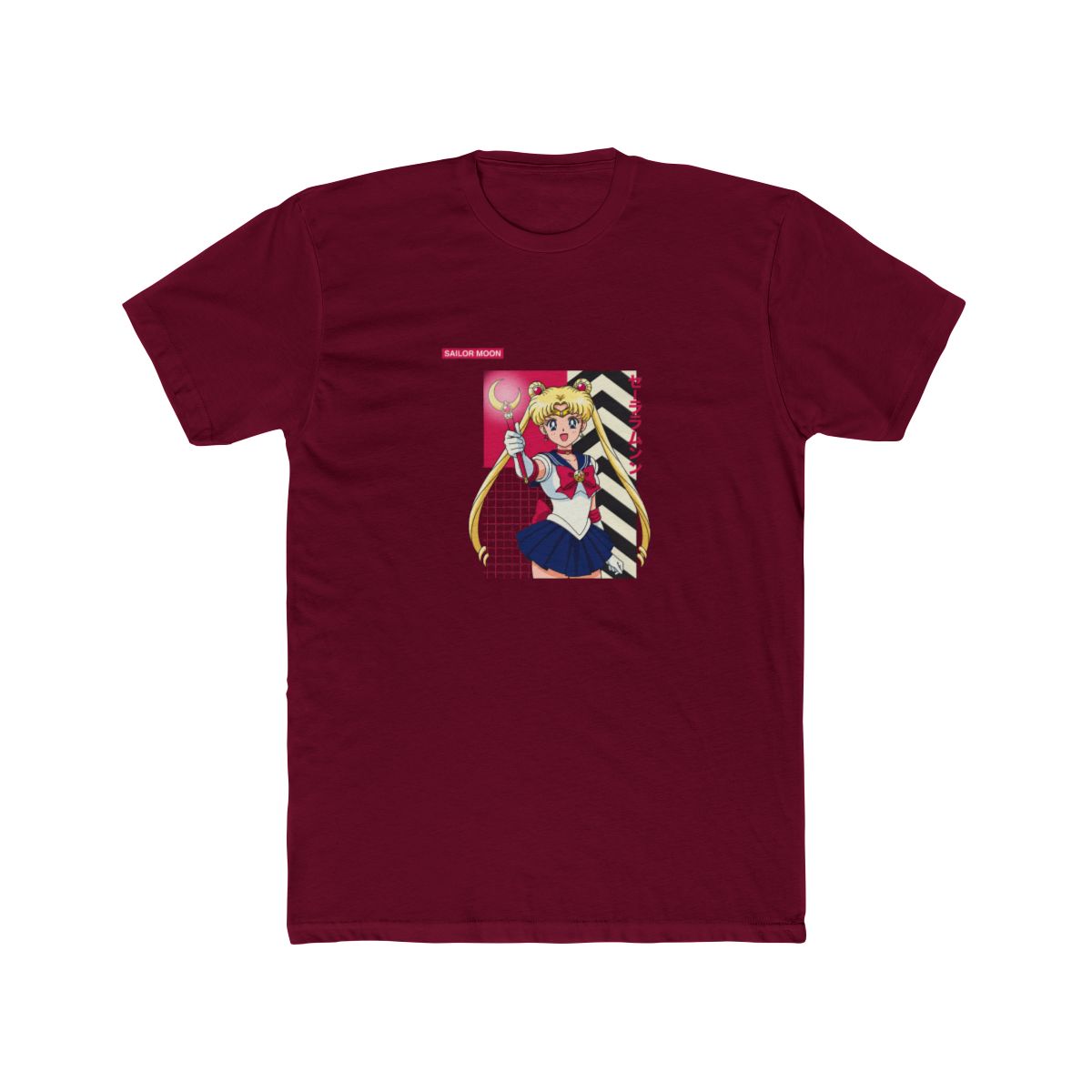 Sailor Moon = SAILOR MOON = Anime Star Edition -Magenta- T Shirt - alternate angle 2, merchandise