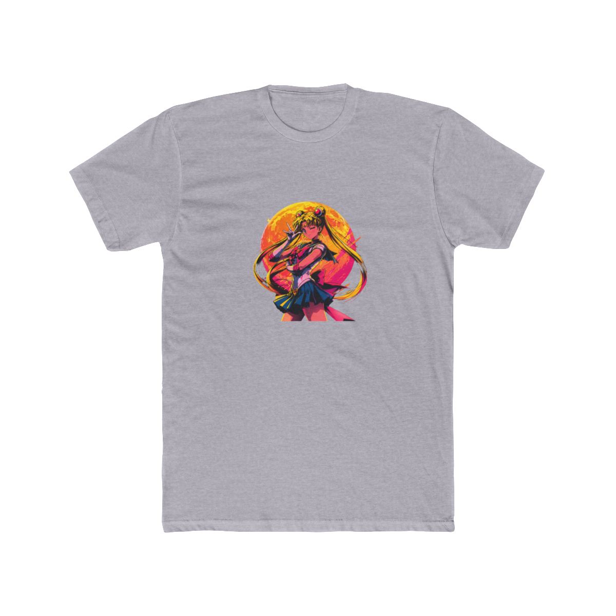 Sailor Moon Fan Art with Moon T Shirt - alternate angle 5, merchandise