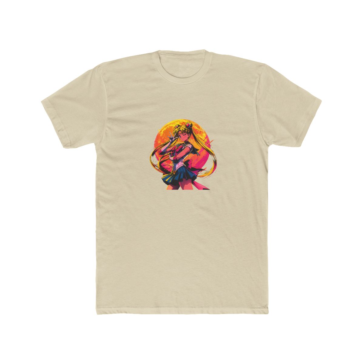 Sailor Moon Fan Art with Moon T Shirt - alternate angle 4, merchandise