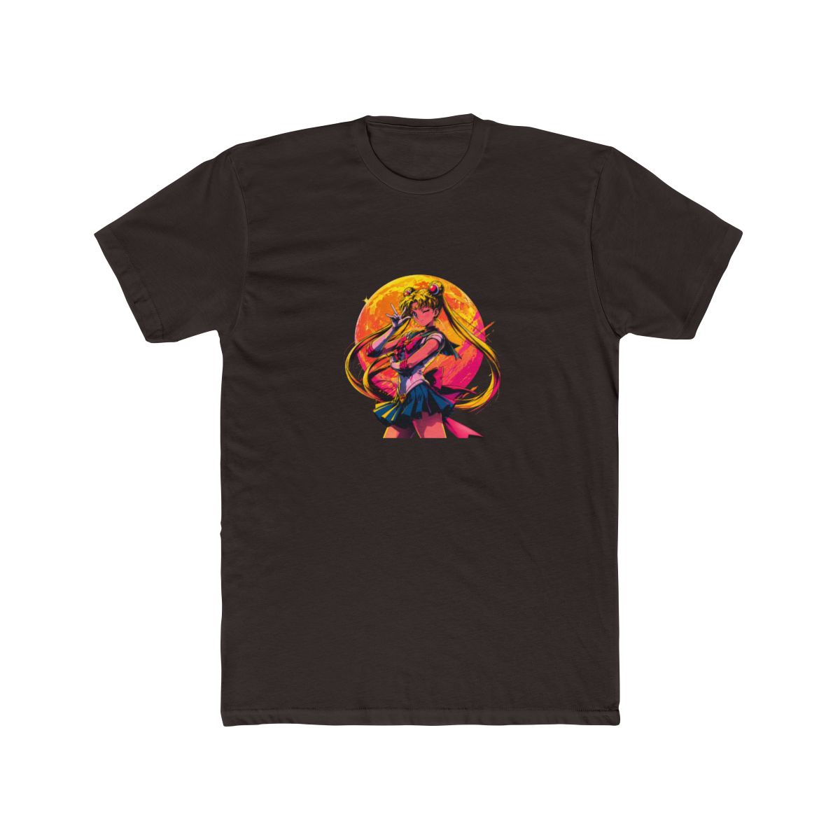 Sailor Moon Fan Art with Moon T Shirt - alternate angle 3, merchandise