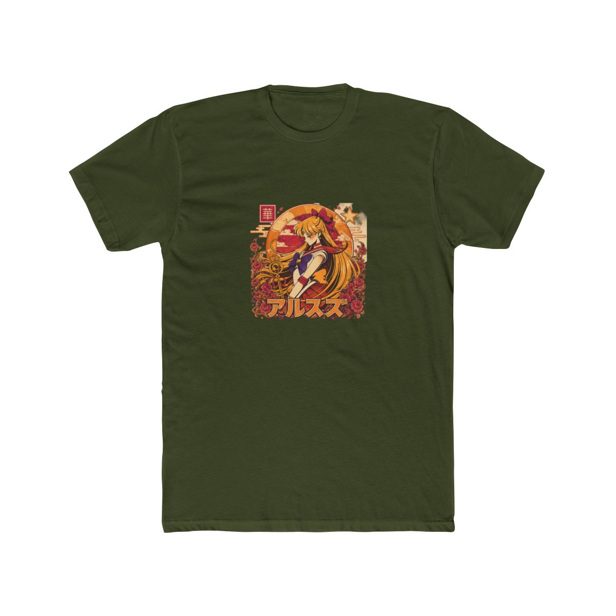 Vintage Sailor Venus Japanese T Shirt - alternate angle 2, merchandise
