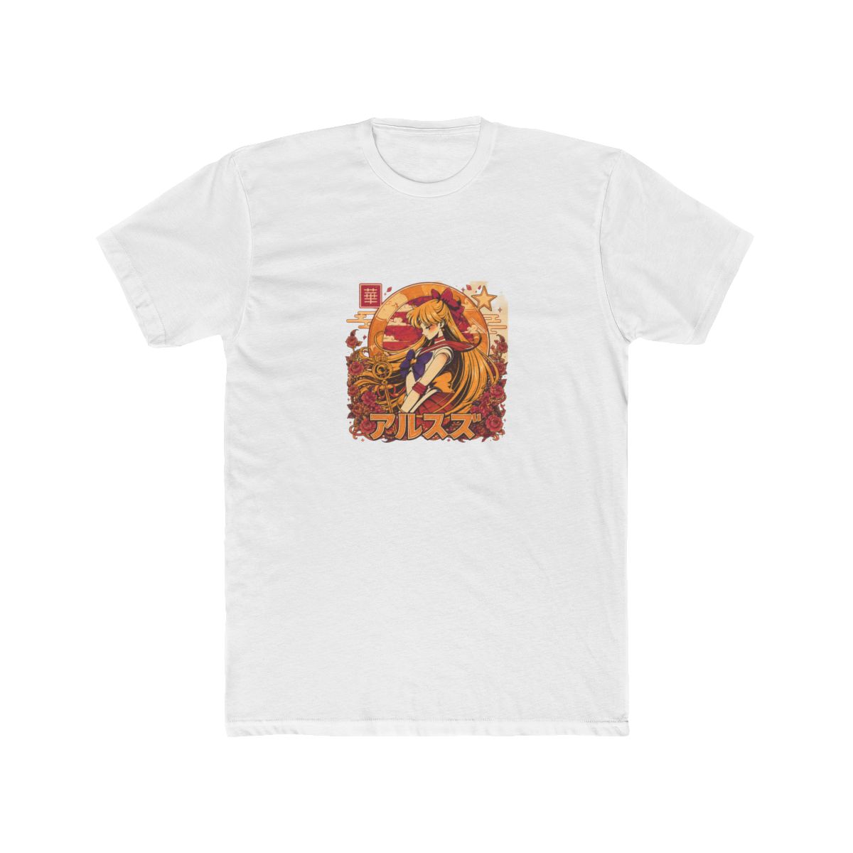 Vintage Sailor Venus Japanese T Shirt - alternate angle 3, merchandise