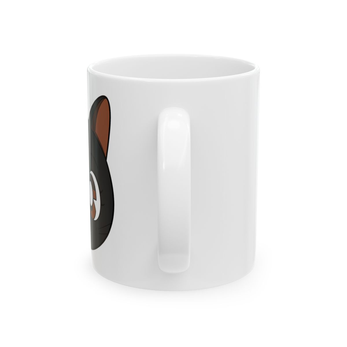 ABYSTYLE Sailor Moon Luna 3D Ceramic Coffee Tea Mug 11.5 Oz. With Removable Lid Anime Manga Drinkware Home & Kitchen Essential Gifts - alternate angle 3, merchandise